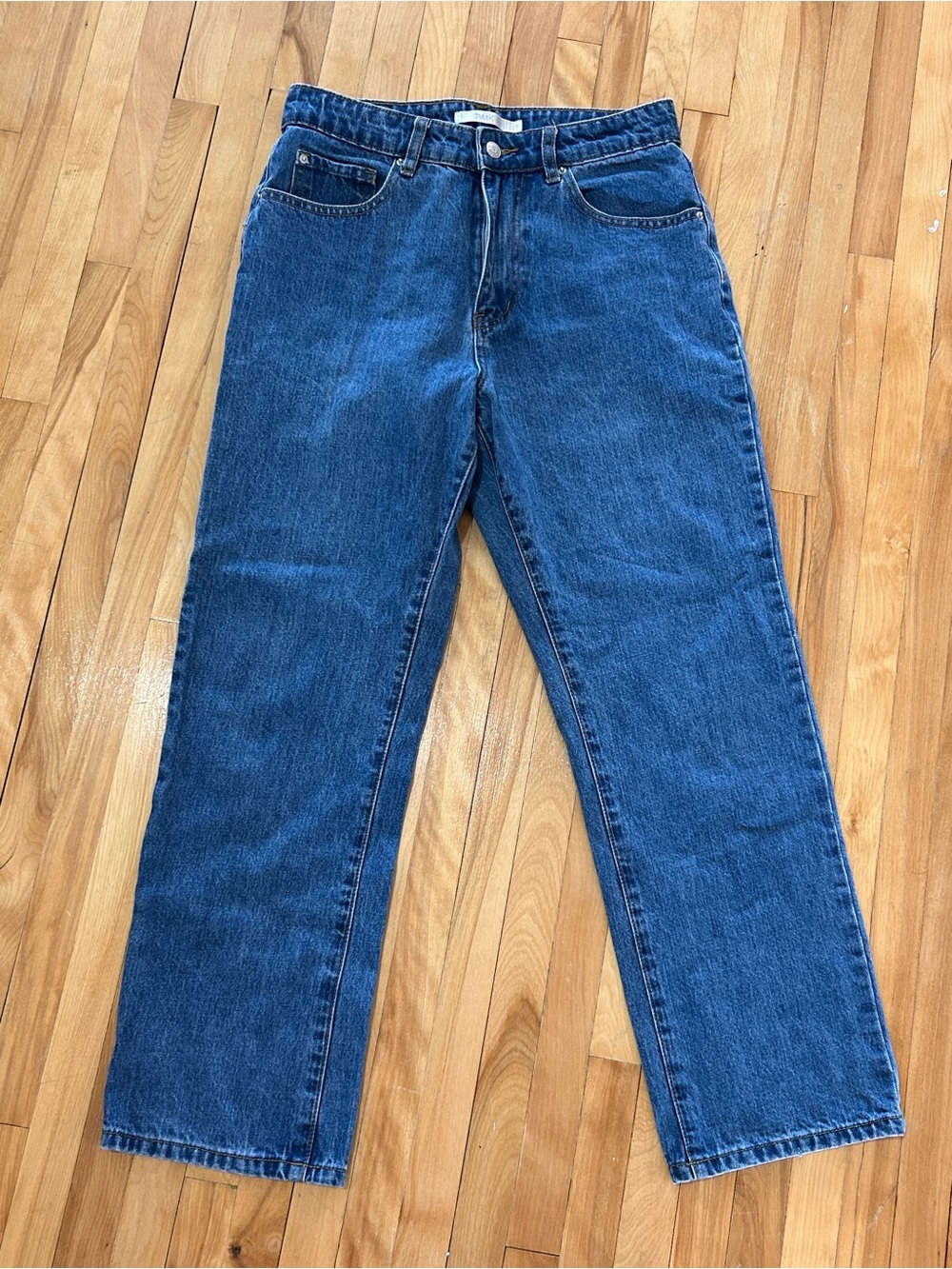 twik Women's straight leg Jeans in Blue